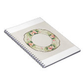 可愛い日本のプレート絵画ズバイノリタケ工場 ノートブック (右側)