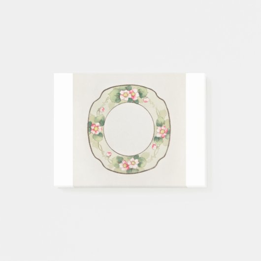 可愛い日本のプレート絵画ズバイノリタケ工場 ポストイット (正面)