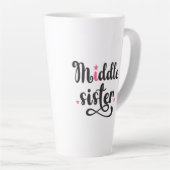 可愛い星の中妹 カフェラテマグ (右アングル)