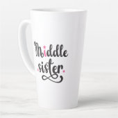 可愛い星の中妹 カフェラテマグ (左アングル)