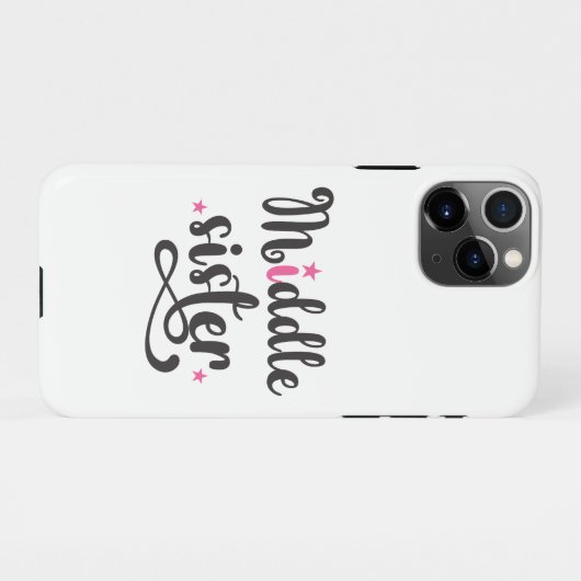 可愛い星の中妹 iPhoneケース (裏面横)