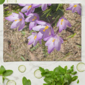 可愛い春 キッチンタオル (折り畳み)