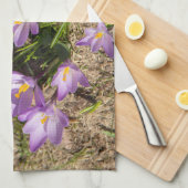 可愛い春 キッチンタオル (四つ折り)