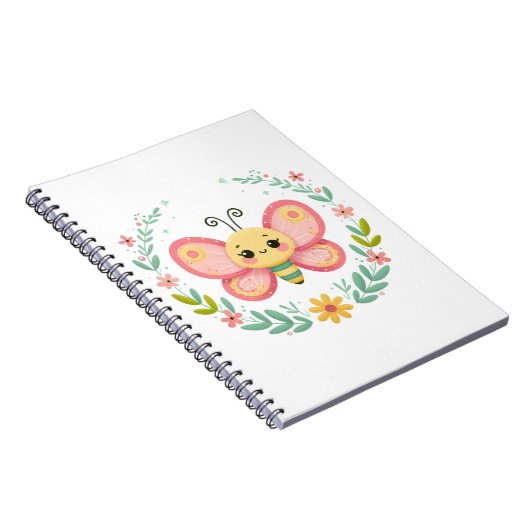 可愛い春/蝶 ノートブック (右側)