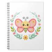 可愛い春/蝶 ノートブック (正面)