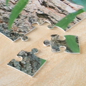 可愛い昼休みリス自然恋人 ジグソーパズル (側面)