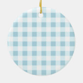 可愛い最初のベビークリスマスベビー鹿ガールセラミック セラミックオーナメント (裏面)