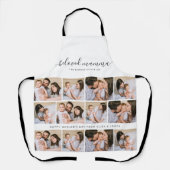 可愛い最愛のママ母の日フォトコラージュ エプロン (正面)