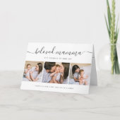 可愛い最愛のママ母の日フォトコラージュ カード (正面)