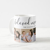 可愛い最愛のママ母の日フォトコラージュ コーヒーマグカップ (正面左)