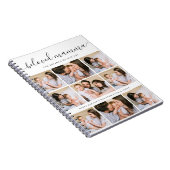 可愛い最愛のママ母の日フォトコラージュ ノートブック (右側)