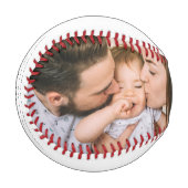 可愛い最愛のママ母の日フォトコラージュ 野球ボール (正面左)