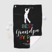 可愛い最高のおじいちゃんバイパーゴルフタオル ゴルフタオル (インサイチュ)