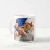 可愛い最高のお母さん写真マグカップ コーヒーマグカップ (正面左)