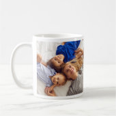 可愛い最高のお母さん写真マグカップ コーヒーマグカップ (左)