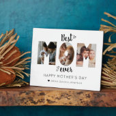 可愛い最高のハートママEver 3フォトコラージュ フォトプラーク (側面)