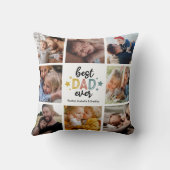 可愛い最高のパパEver Photo Collage クッション (裏面)