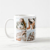 可愛い最高の世界犬の母の日 コーヒーマグカップ (左)