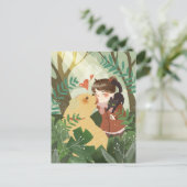 可愛い最高の友達 ポストカード (スタンド正面)