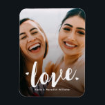 可愛い最高の友達Love Photo Keepsake マグネット<br><div class="desc">可愛最高のい友達Love Photo Keepsake Magnet</div>