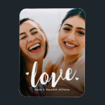可愛い最高の友達Love Photo Keepsake マグネット<br><div class="desc">可愛最高のい友達Love Photo Keepsake Magnet</div>