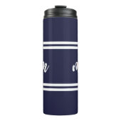 可愛い最高の文字ママとハート タンブラー (正面)