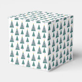 可愛い木々ドードルピンクグリーン フェイバーボックス (裏面サイド)