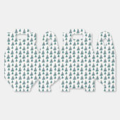 可愛い木々ドードルピンクグリーン フェイバーボックス (見開き)