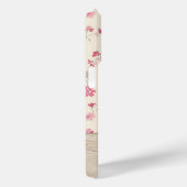 可愛い木パーソナライズされた材フローラスクリプトモノグラム名 Case-Mate iPhoneケース (裏面 / 右)