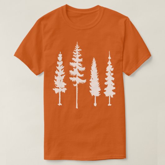 可愛い木2 Tシャツ (デザイン正面)