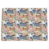 可愛い本花愛好家クラブ ラージペーパーバッグ (正面)