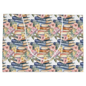 可愛い本花愛好家クラブ ラージペーパーバッグ (裏面)