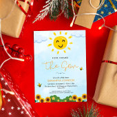 可愛い来この息子の赤ちゃんシャワー 招待状