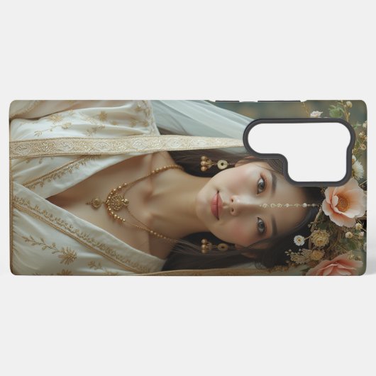 可愛い東洋人 SAMSUNG GALAXYケース (裏面横)