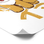 可愛い柴犬 ポスター (角)