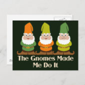 可愛い格言に作られた ポストカード (正面/裏面)