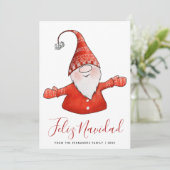 可愛い格言モダンフェリーズ・ナヴィダッド2025年カレンダー シーズンカード (スタンド正面)