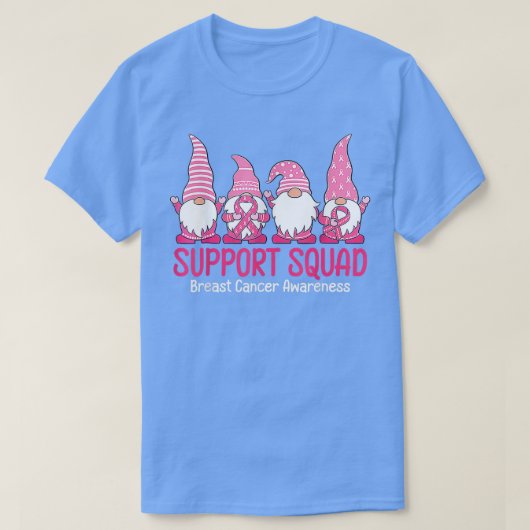可愛い格言支援分胸癌認識度 Tシャツ (デザイン正面)