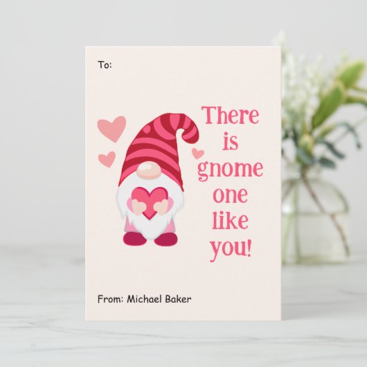 可愛い格言1あなたのような教室バレンタインデー シーズンカード (スタンド正面)