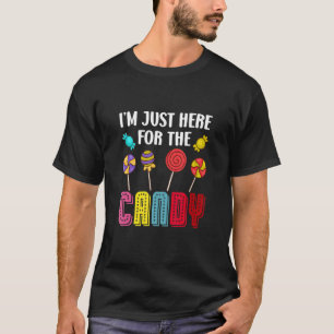 可愛い棒つきキャンデースイーツH Tシャツ