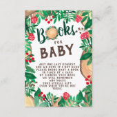 可愛い森のベビー エンクロージャーカード (正面)