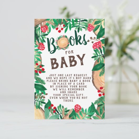 可愛い森のベビー エンクロージャーカード (スタンド正面)