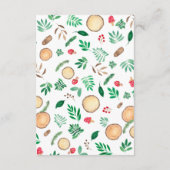 可愛い森のベビー エンクロージャーカード (裏面)