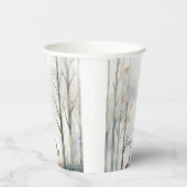 可愛い森の森の赤ちゃんシャワー 紙コップ (右)