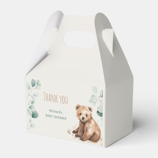 可愛い森離れの人々はシャワーを浴びる フェイバーボックス (正面サイド)