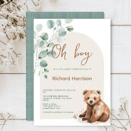 可愛い森離れの人々はシャワーを浴びる 招待状