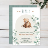 可愛い森離れの人々はシャワーを浴びる 招待状