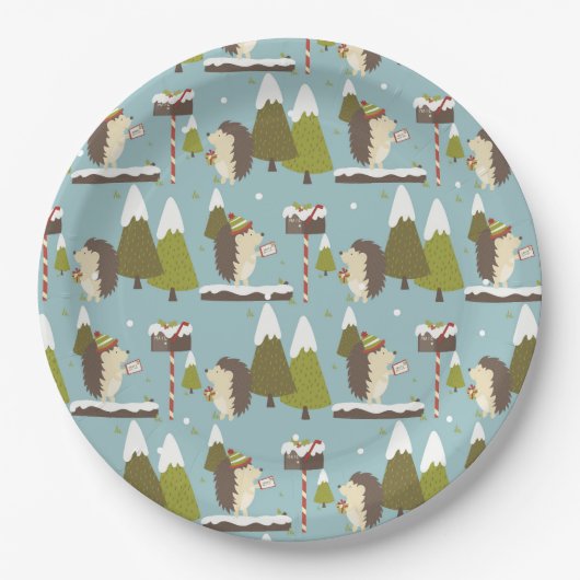 可愛い森 ペーパープレート (正面)
