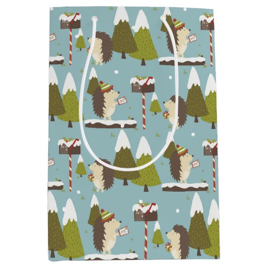 可愛い森 ミディアムペーパーバッグ (正面)