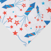 可愛い様式化された花火のフリーダムパターン 薄葉紙 (詳細)